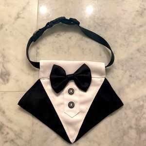 Formal Dog Tuxedo Collar